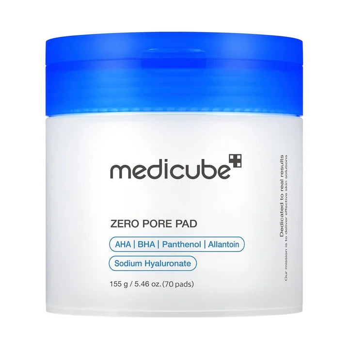 Medicube Zero Pore Pad 2.0 – AHA/BHA Exfoliating Pads