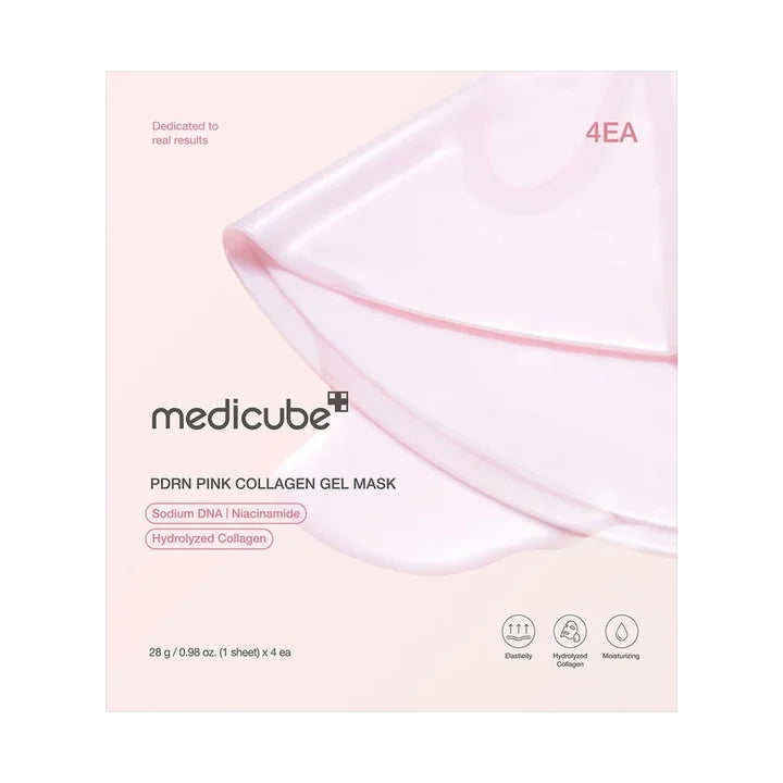 Medicube PDRN Pink Collagen Gel Mask – Firming Mask 4 Pieces x 28g