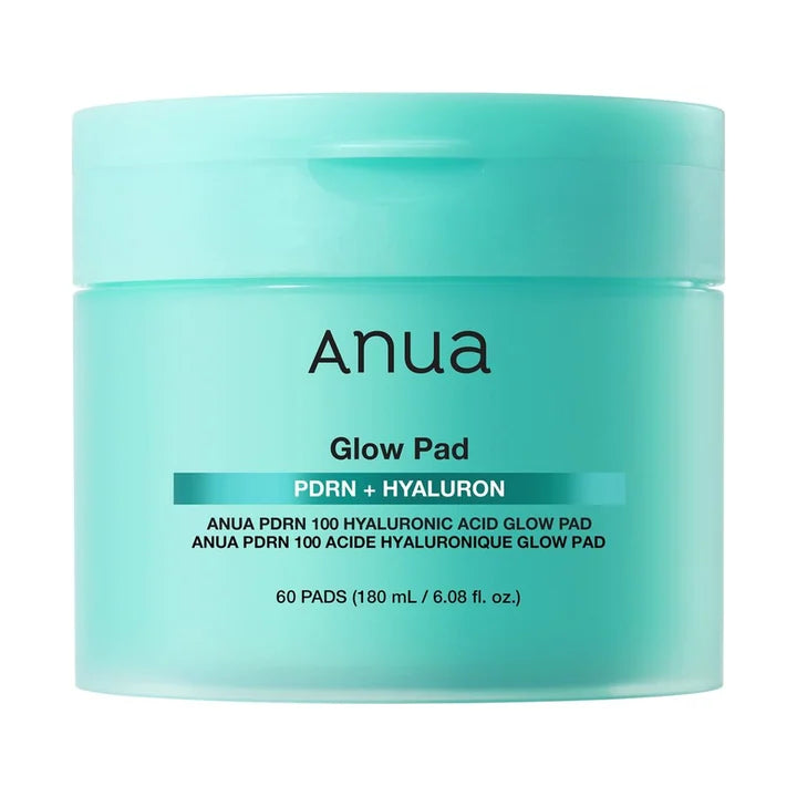 Anua PDRN 100 Hyaluronic Acid Glow Plumping Pad – Moisturizing Pads 60 pcs