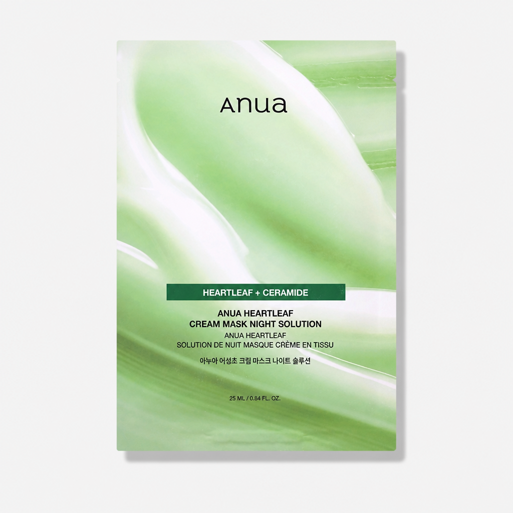 Anua Heartleaf Cream Mask Night Solution 10 pz