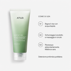 Anua Heartleaf Pore Cleansing Foam - Detergente Anti-Pori 150ml - come si usa