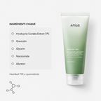 Anua Heartleaf Pore Cleansing Foam - Detergente Anti-Pori 150ml - ingredienti chiave