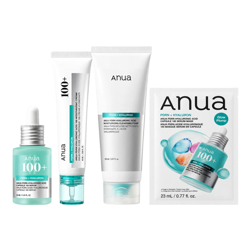 Anua Kit PDRN – Idratazione Rimpolpante in 4 Prodotti