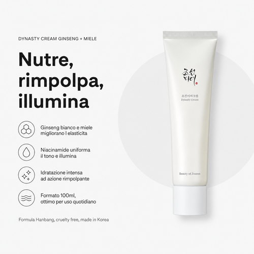 Beauty of Joseon Dynasty Cream - Crema Idratante 100ml - benefici principali