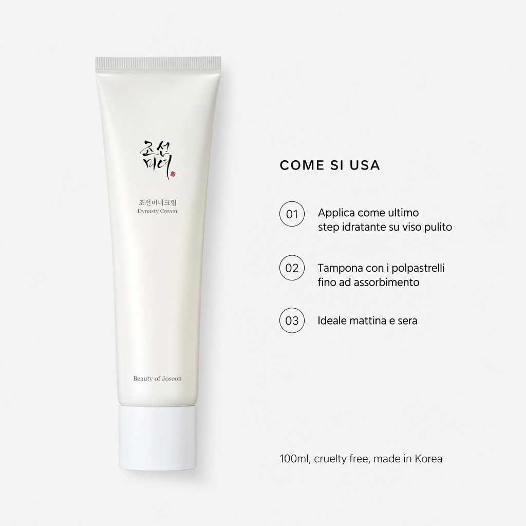 Beauty of Joseon Dynasty Cream - Crema Idratante 100ml - come si usa