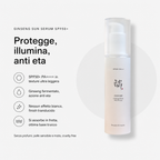 Beauty of Joseon Ginseng Sun Serum SPF50+ - Siero Solare 50ml - benefici principali