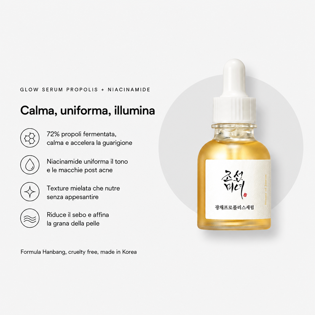 Beauty of Joseon Glow Serum - Siero Uniformante 30ml - benefici principali