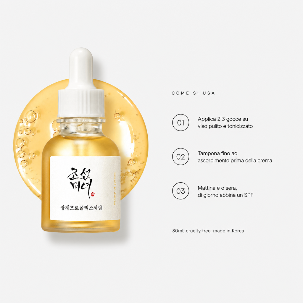 Beauty of Joseon Glow Serum - Siero Uniformante 30ml - come si usa