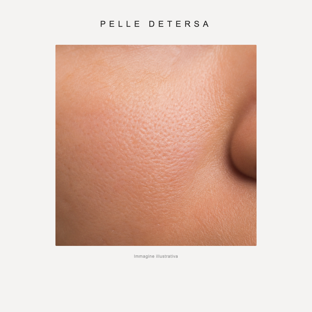 Pelle detersa - immagine illustrativa