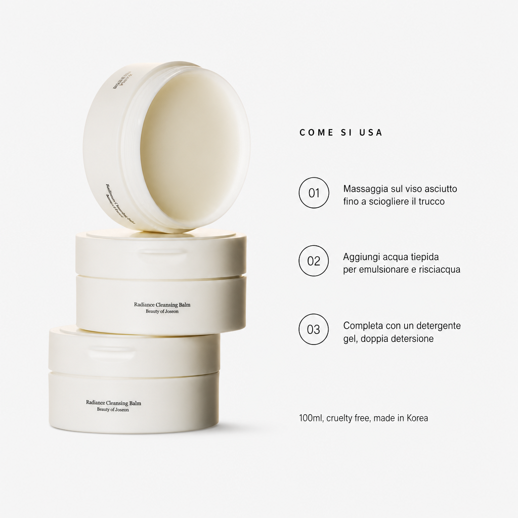 Beauty of Joseon Radiance Cleansing Balm - Balsamo Struccante 100ml - come si usa