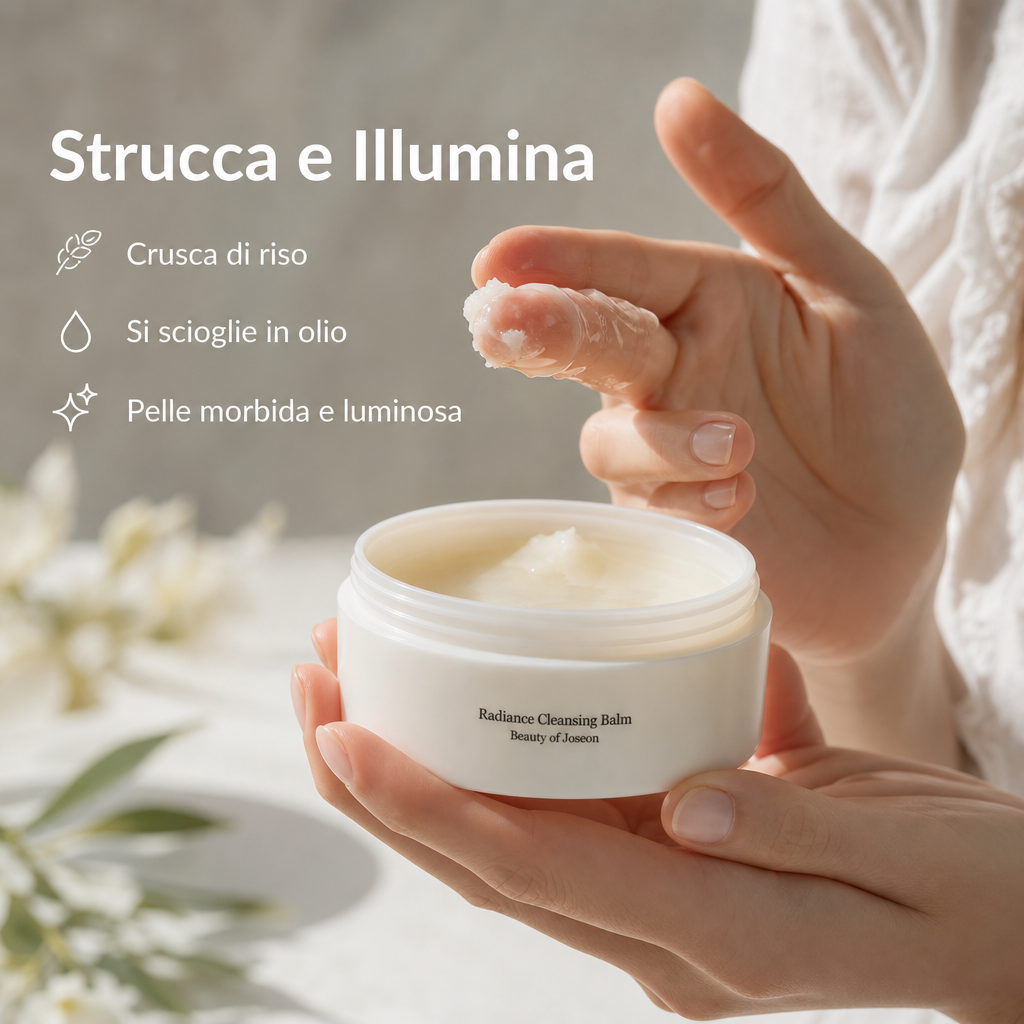 Beauty of Joseon Radiance Cleansing Balm - Balsamo Struccante 100ml - immagine lifestyle
