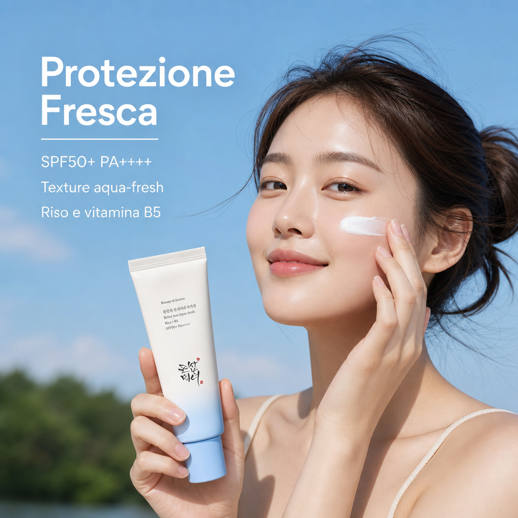 Beauty of Joseon Relief Sun Aqua-Fresh SPF50+ - Crema Solare 50ml - immagine lifestyle