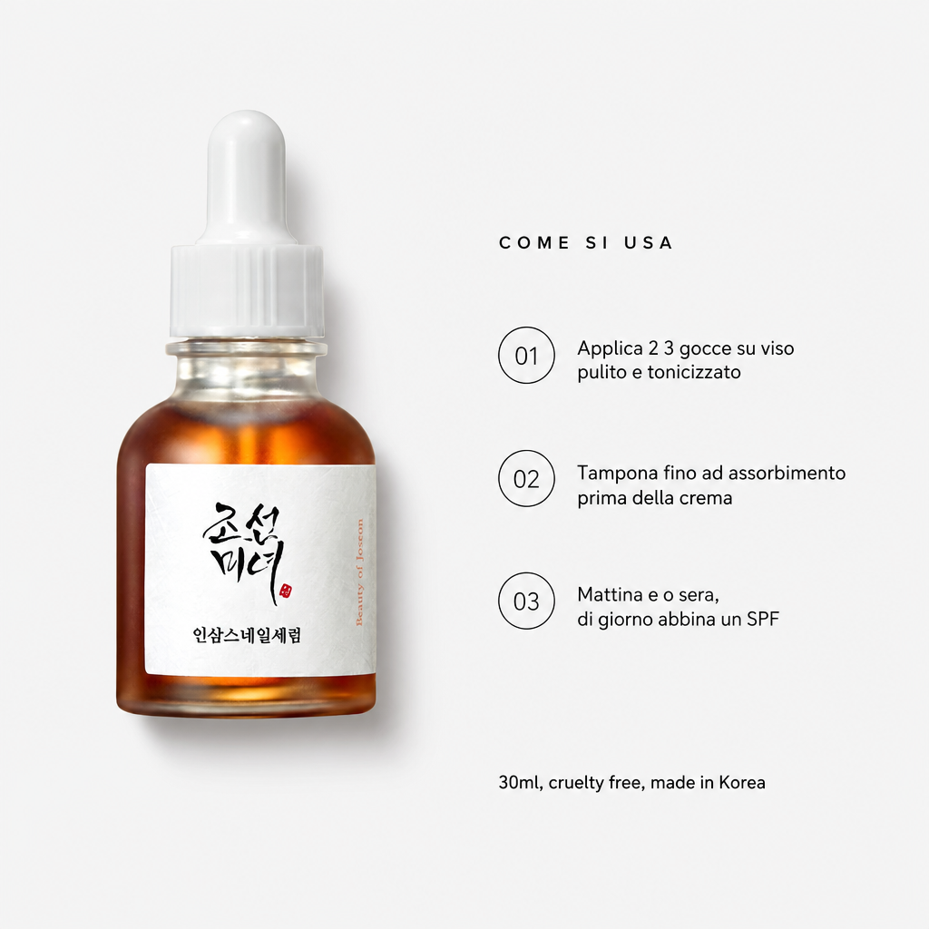 Beauty of Joseon Revive Serum - Siero Anti-Età 30ml - come si usa