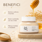 Beauty of Joseon Rice & Honey Glow Mask - Maschera Illuminante 150ml - benefici principali