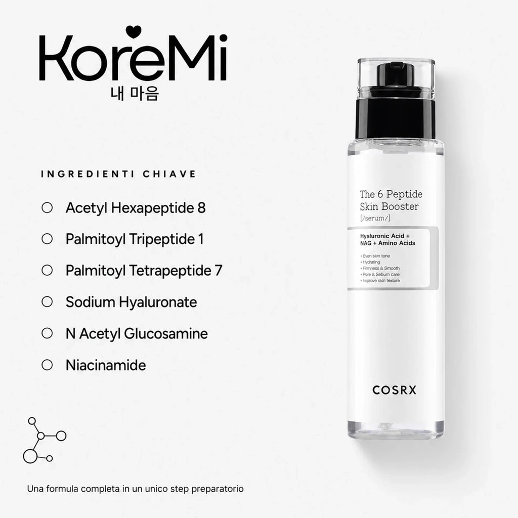 COSRX 6 Peptide Skin Booster - Siero Rassodante 150ml - foto 4