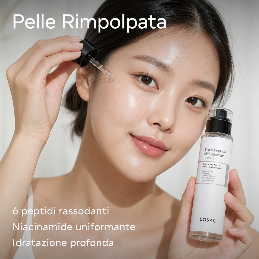 COSRX 6 Peptide Skin Booster - Siero Rassodante 150ml - immagine lifestyle