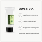 COSRX Aloe Soothing Sun Cream SPF50+ - Crema Solare Lenitiva 50ml - come si usa