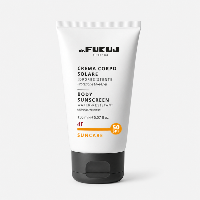 Dr.Fukuj Crema Corpo Solare SPF 50+ - Solare Idroresistente