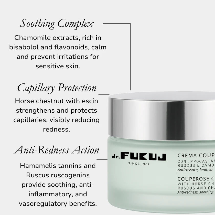 Dr.Fukuj Crema Couperose - Crema Anti-Rossore 50ml - foto 2