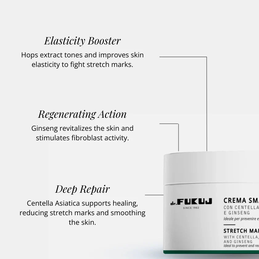 Dr.Fukuj Crema Smagliature - Crema Elasticizzante 250ml - foto 2