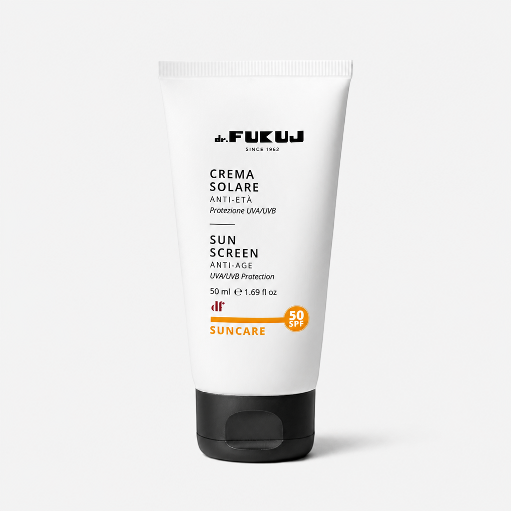 Dr.Fukuj Crema Solare Anti-età SPF 50+ - Solare Viso 50ml