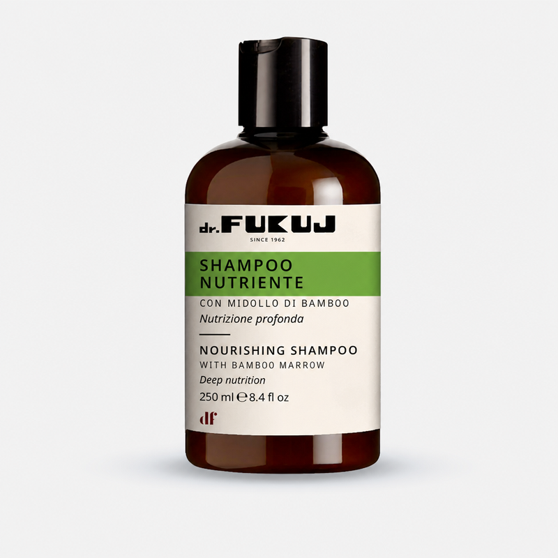 Dr.Fukuj Shampoo Nutriente - Shampoo Capelli Sfibrati al Bambù