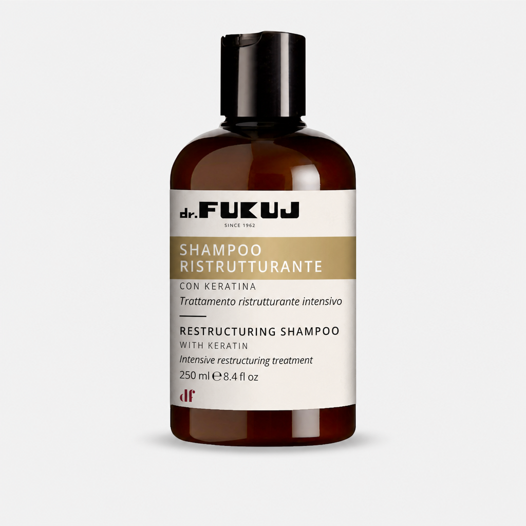 Dr.Fukuj Shampoo Ristrutturante - Shampoo Capelli Danneggiati 250ml