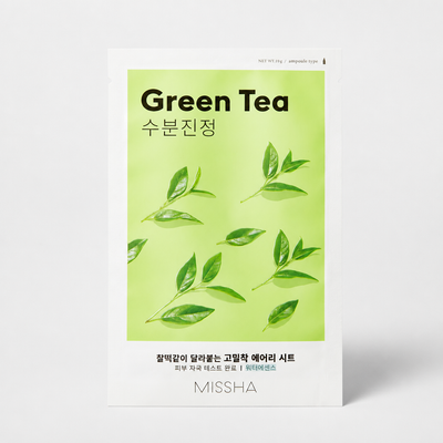 Missha Airy Fit Sheet Mask Green Tea 19g