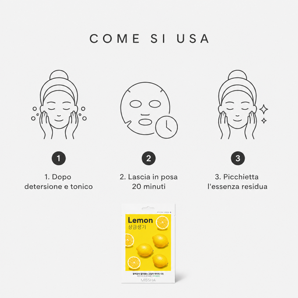 Come si usa in tre step