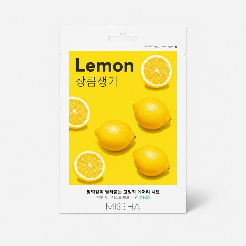 Missha Airy Fit Sheet Mask Lemon 19g