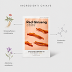 Ingredienti chiave: ginseng rosso, pantenolo, allantoina