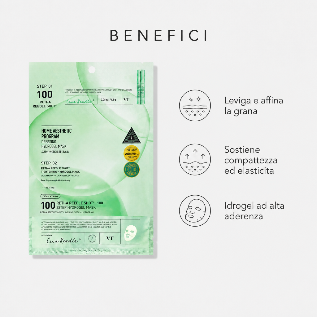 Benefici: leviga e affina la grana, sostiene compattezza, idrogel ad alta aderenza