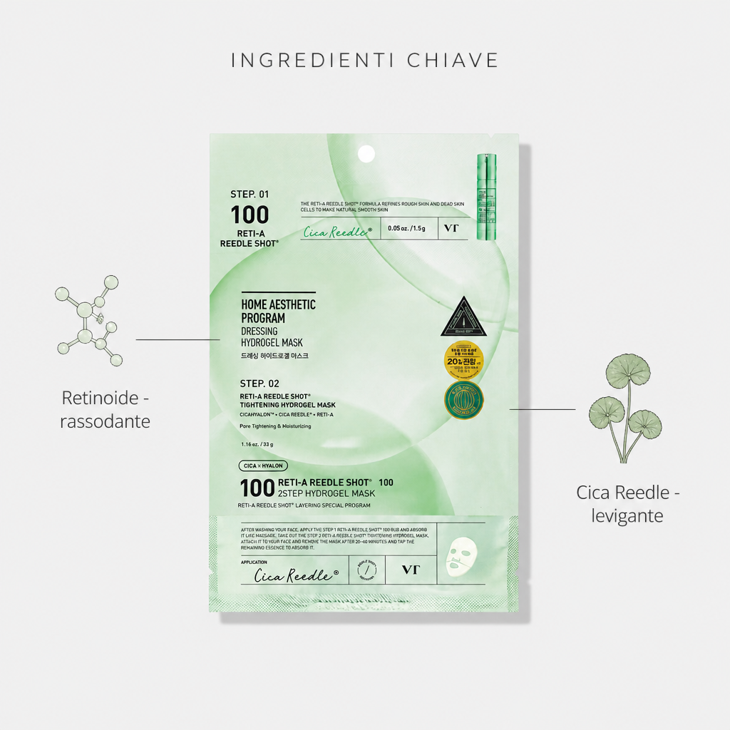 Ingredienti chiave: retinoide e cica reedle