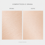 Compattezza e grana prima e dopo - immagine illustrativa