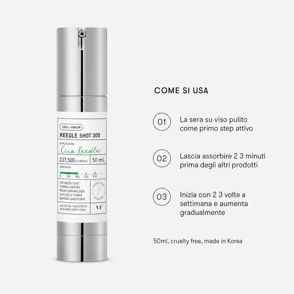 VT Reedle Shot 300 - Booster Intensivo 50ml - come si usa
